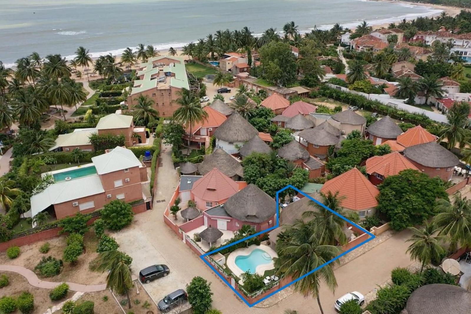 Villa Bord De Mer Avec Piscine Sali Tap Bagian luar foto